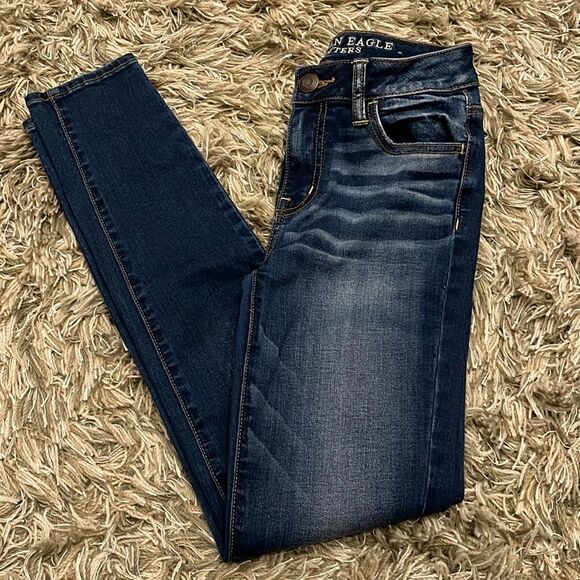 American Eagle Jeans. Size 0 short‎ Hi Rise Jegging - Picture 1 of 5